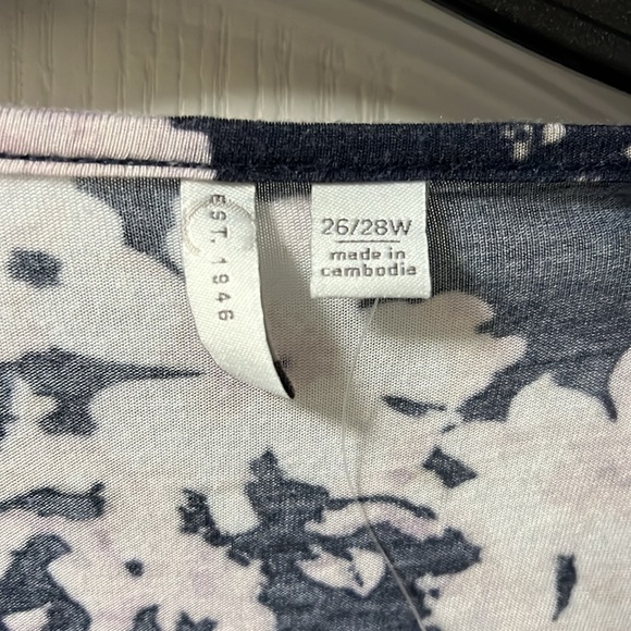 Cato floral ruffle sleeve top - Picture 3 of 4